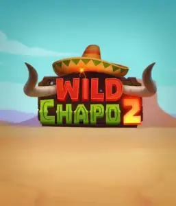 Experience the colorful Mexican desert with Wild Chapo 2 slot by Relax Gaming, featuring a whimsical bull wearing a sombrero against a serene desert backdrop. This image portrays the charm and humor of the game, perfect for those who love culturally inspired slots, providing a delightful adventure.