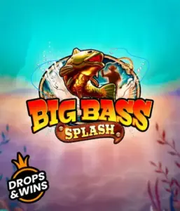 Get hooked on the thrilling adventure of the Big Bass Splash game by Pragmatic Play, featuring a vibrant fish leaping out of water. This graphic portrays the spirit of the fishing theme with bold text and exciting visuals. Great for those who love fishing-themed games, promising a fun-filled experience. 